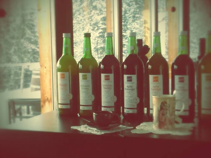 bild flaschen saft