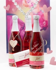 Schilcherfrizzante mit Holunderblütendosage, Valentinstag, vegan, Weingut Jöbstl, Schilcherberg, Frizzante online kaufen