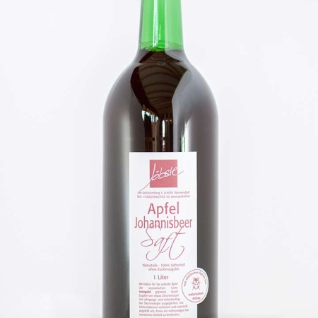 Apfel Johannisbeer Saft, Natursaft, Mischsaft, vegan, Weststeiermark, Schilcherei®, Weingut Jöbstl, Wies - online kaufen