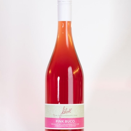 Pink Buco, Holunder Schilcherfrizzante, Frizzante, Schilcher, Wein, vegan, Weststeiermark, Schilcherei®, Weingut Jöbstl, Wies - online kaufen