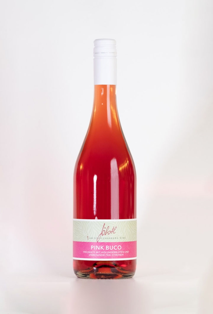 Pink Buco, Holunder Schilcherfrizzante, Frizzante, Schilcher, Wein, vegan, Weststeiermark, Schilcherei®, Weingut Jöbstl, Wies - online kaufen