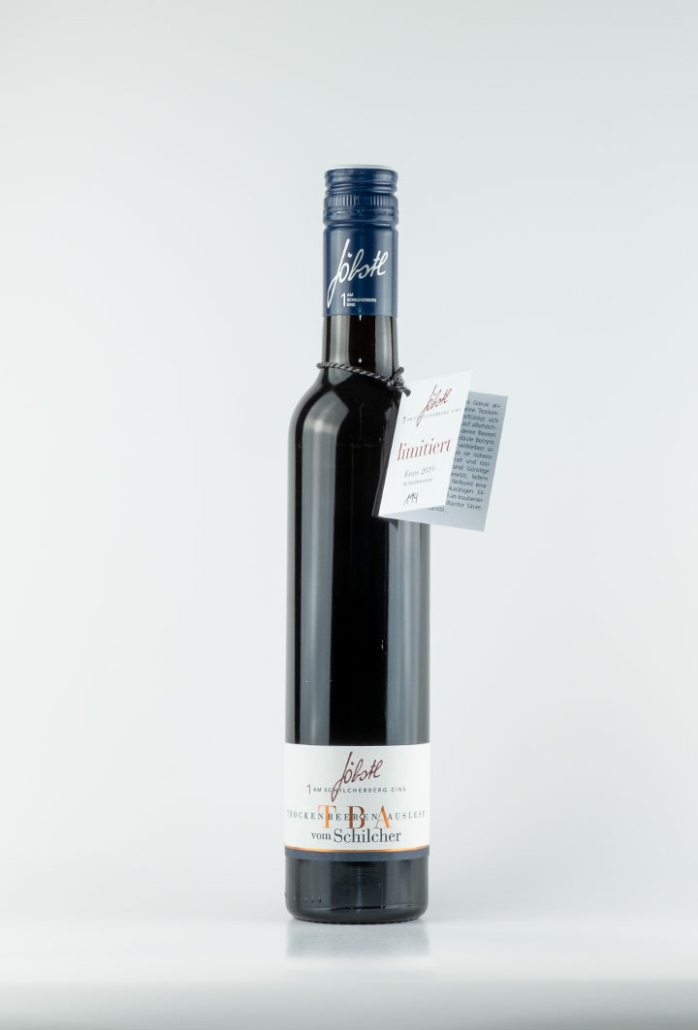 tba, schilcher trockenbeerenauslese, süßwein, jöbstl, vegan, steiermark, schilcherei, online kaufen