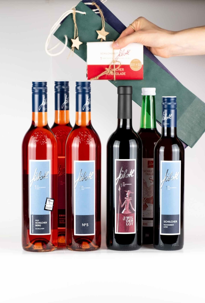 Schilcher, Rotwein, Blauer Wildbacher, Merlot, Wein, Weststeiermark DAC, vegan, Schilcherei®, Weingut Jöbstl, Wies - online kaufen