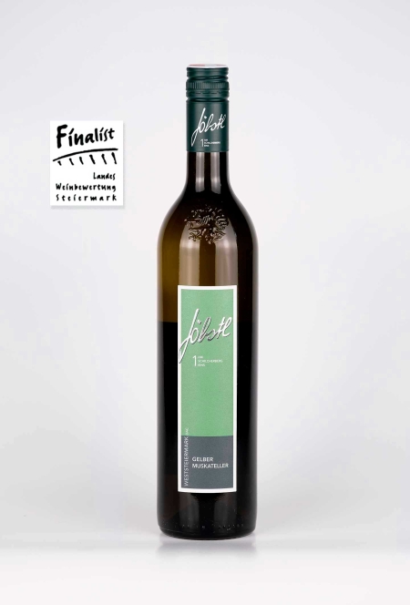 gelber muskateller, weststeiermark dac, steirische Weintrophy, Weißwein, Wein, Weststeiermark, vegan, Schilcherei®, Weingut Jöbstl, Wies - online kaufen