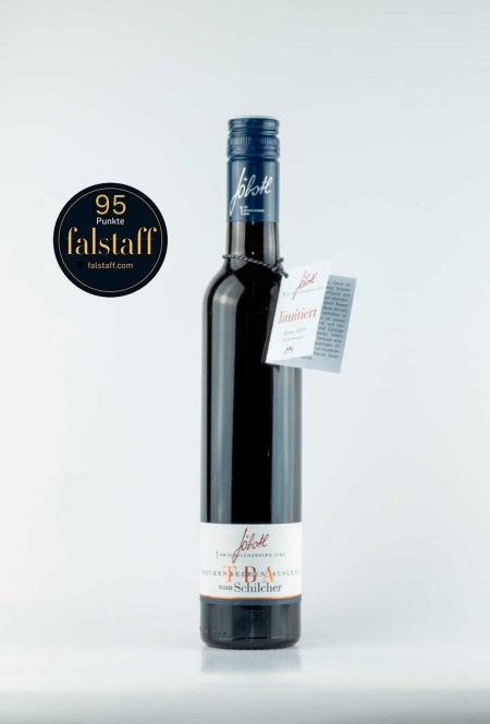 tba, schilcher trockenbeerenauslese, süßwein, jöbstl, vegan, steiermark, schilcherei, online kaufen