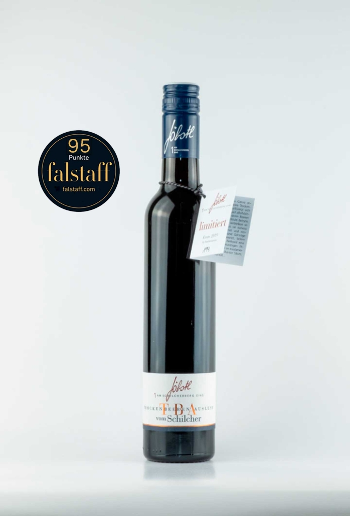 tba, schilcher trockenbeerenauslese, süßwein, jöbstl, vegan, steiermark, schilcherei, online kaufen
